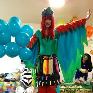 Parrot Balloon Modelling Entertainenment