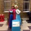 Frozen Sisters Christmas Party Hosts