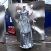 Amazing Silver Fairy Stiltwalker