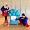 Supergirl & Superman Party Hosts