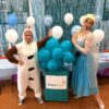 Queen Elsa Lookalike & Olaf Duo Frozen Party