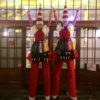 Stiltwalking Duo available with Balloon Modelling entertainment