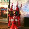 Miss Santa Balloon Modellers on Stilts available for hire!