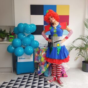 Clumsy Clown Party Host London