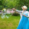 Queen Elsa Lookalike Bubbleology
