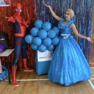 Cinderella & Spiderman Lookalike Party