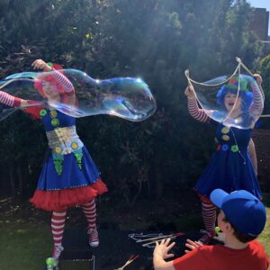 Clumsy Clown Bubble Performance