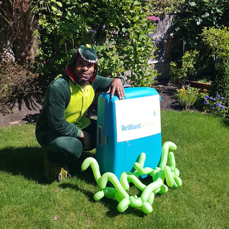 Brilliant Birthdays Dinosaur party entertainer