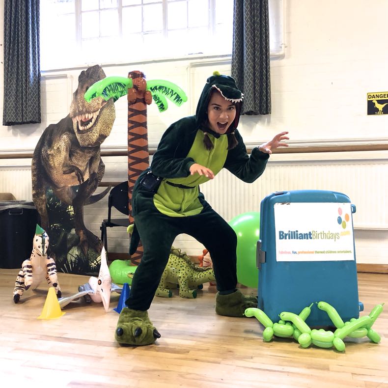 Brilliant Birthdays Dinosaur party entertainment