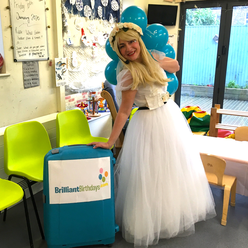 Brilliant Birthdays Flower Fairy Princess party entertainer