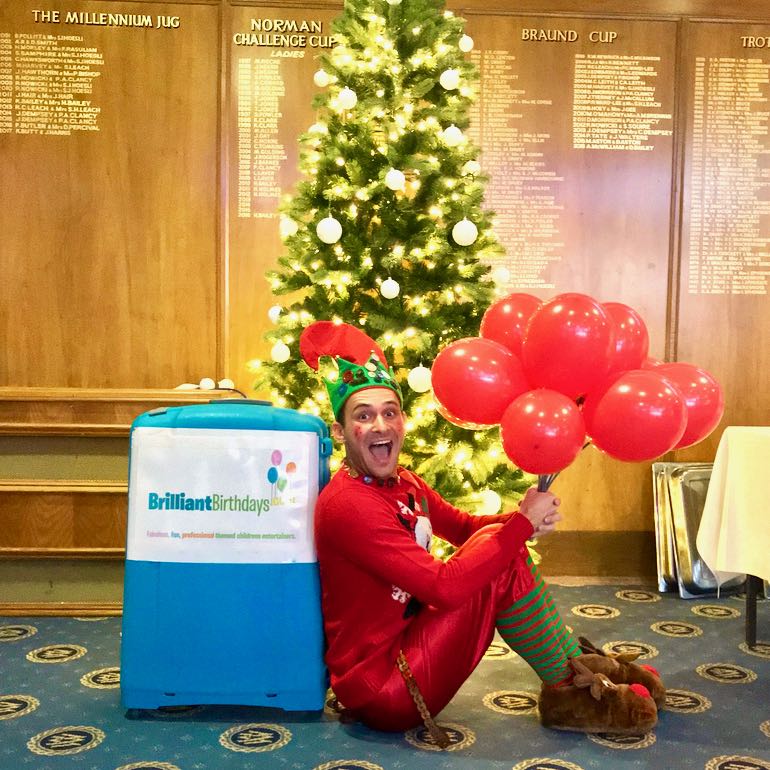 Brilliant Birthdays McJingles The Elf party entertainer
