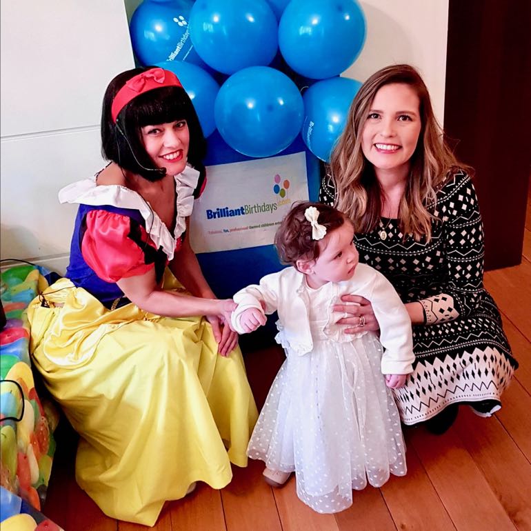 Brilliant Birthdays Snow White party entertainer