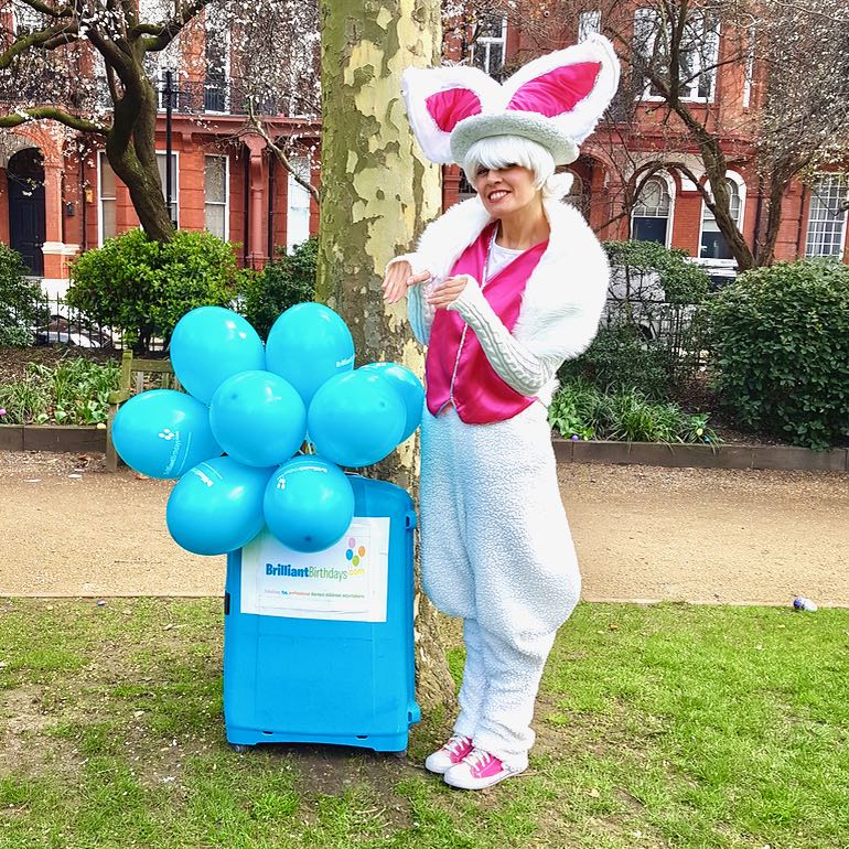 Brilliant Birthdays Bunny party entertainer