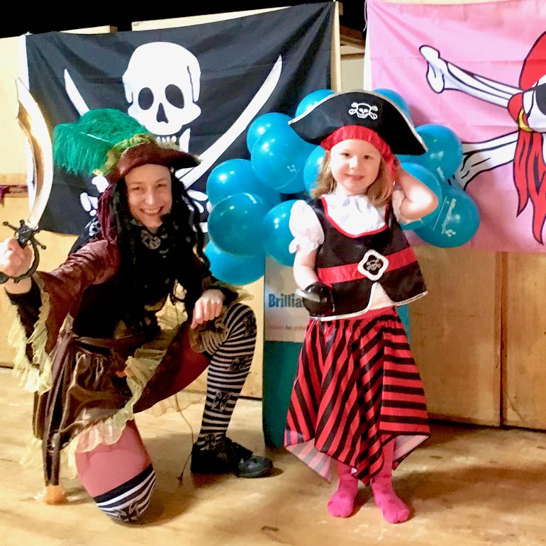 Brilliant Birthdays Pirate (Female Entertainer) party entertainer