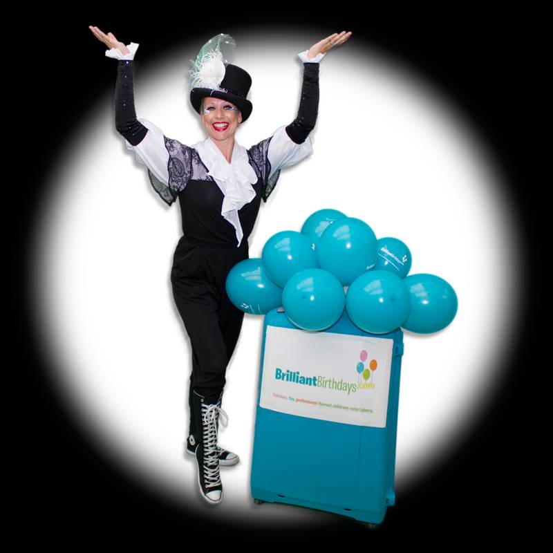 Brilliant Birthdays Greatest Showman party entertainer
