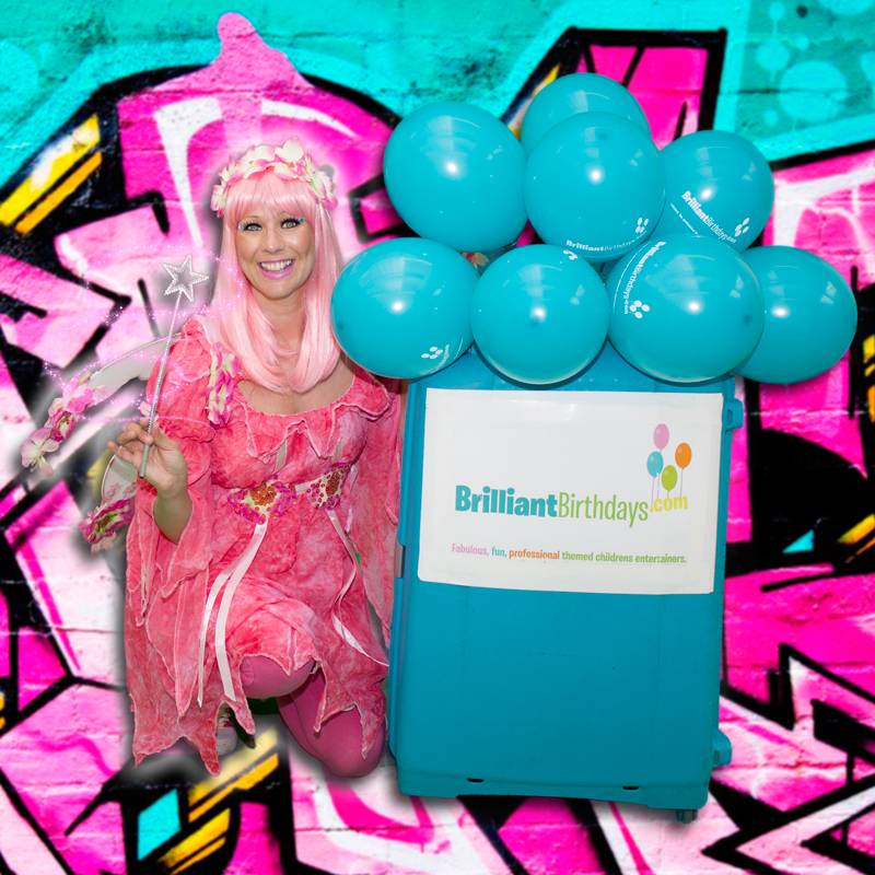 Brilliant Birthdays Funky Fairy party entertainer