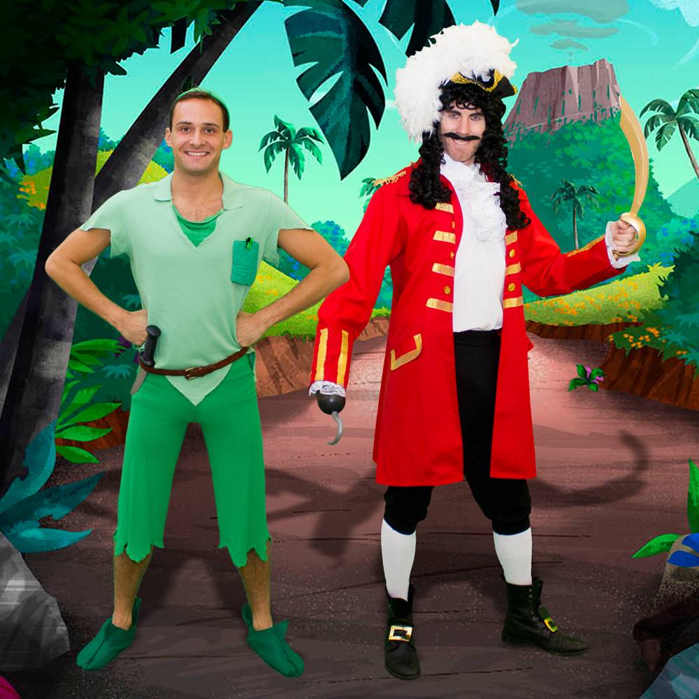 Brilliant Birthdays Peter Pan + Captain Hook Duo entertainers