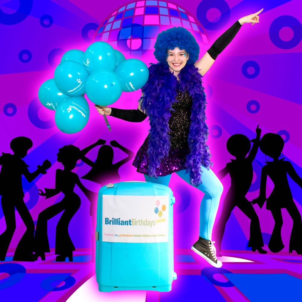 Brilliant Birthdays Disco Diva party entertainer