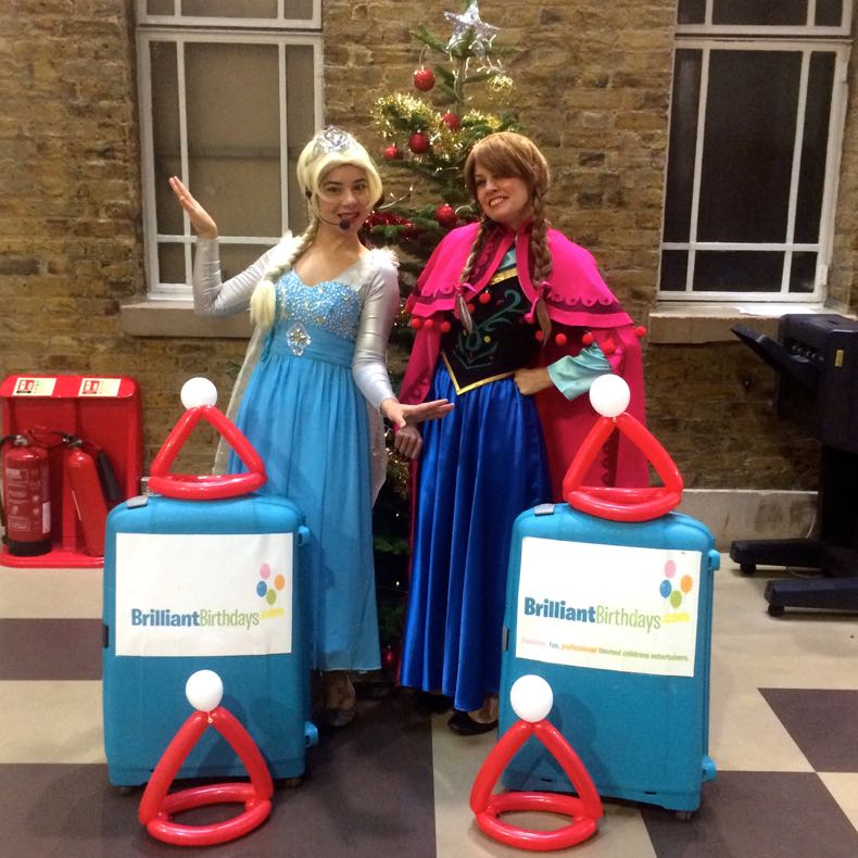 Brilliant Birthdays Elsa + Anna Duo entertainers