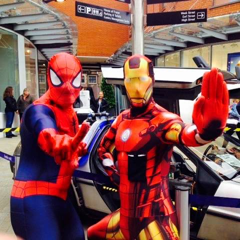 Brilliant Birthdays Spiderman + Ironman Duo entertainers