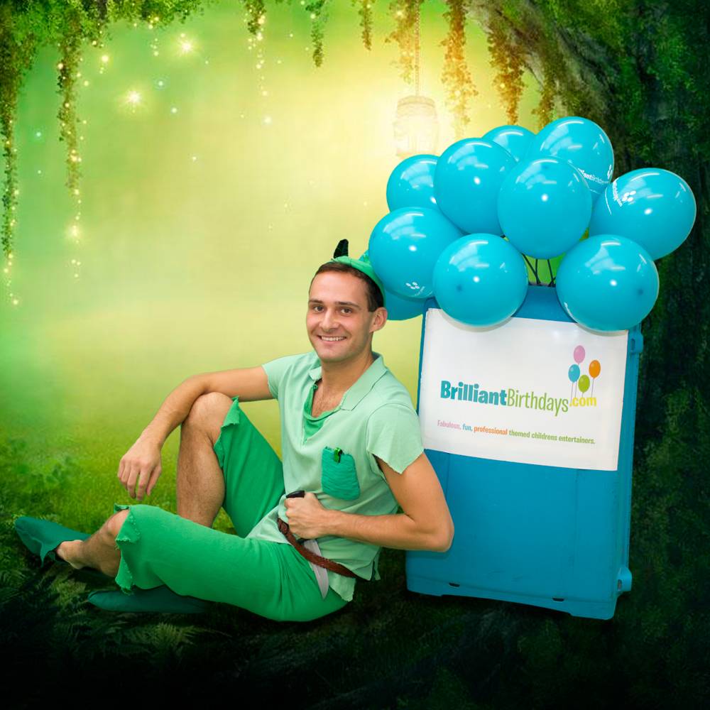 Brilliant Birthdays Peter Pan party entertainer