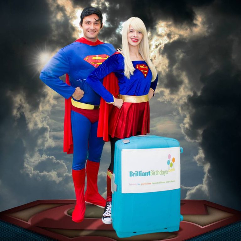 Superman & Supergirl Lookalike Party