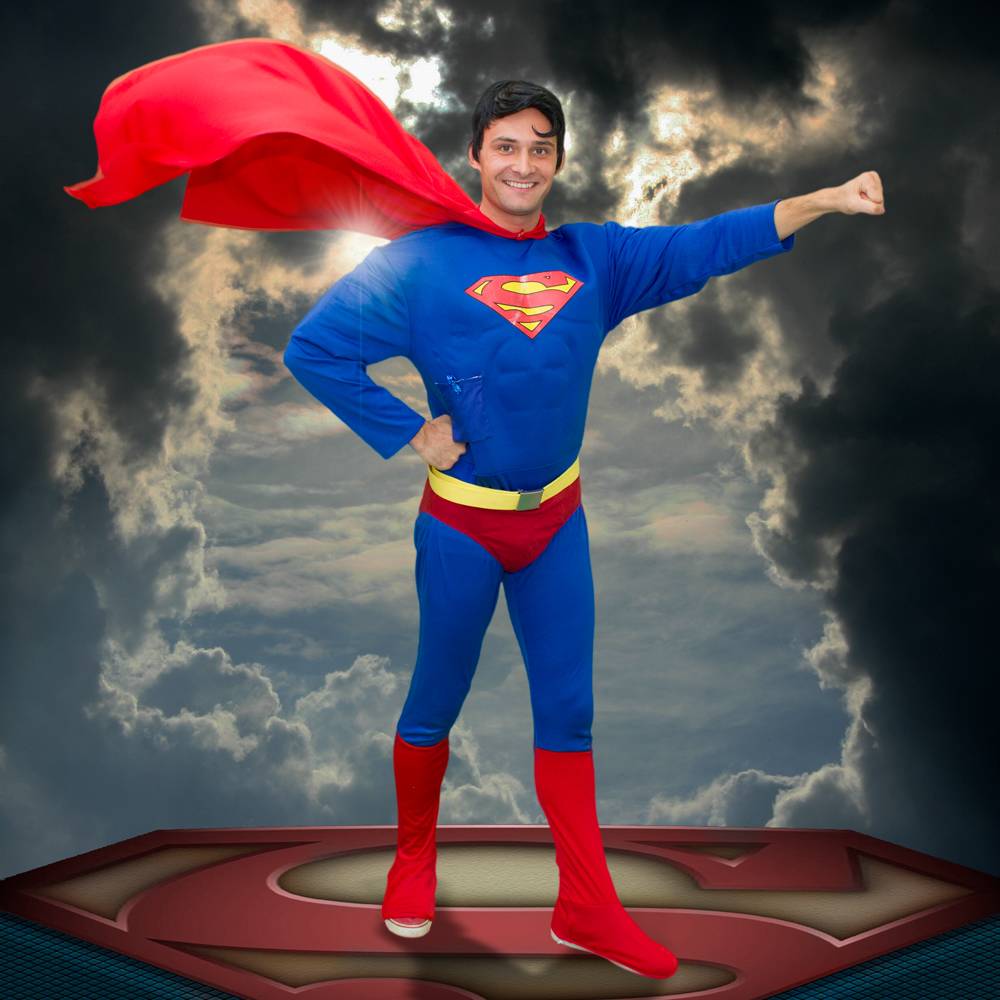 Brilliant Birthdays Superman party entertainer