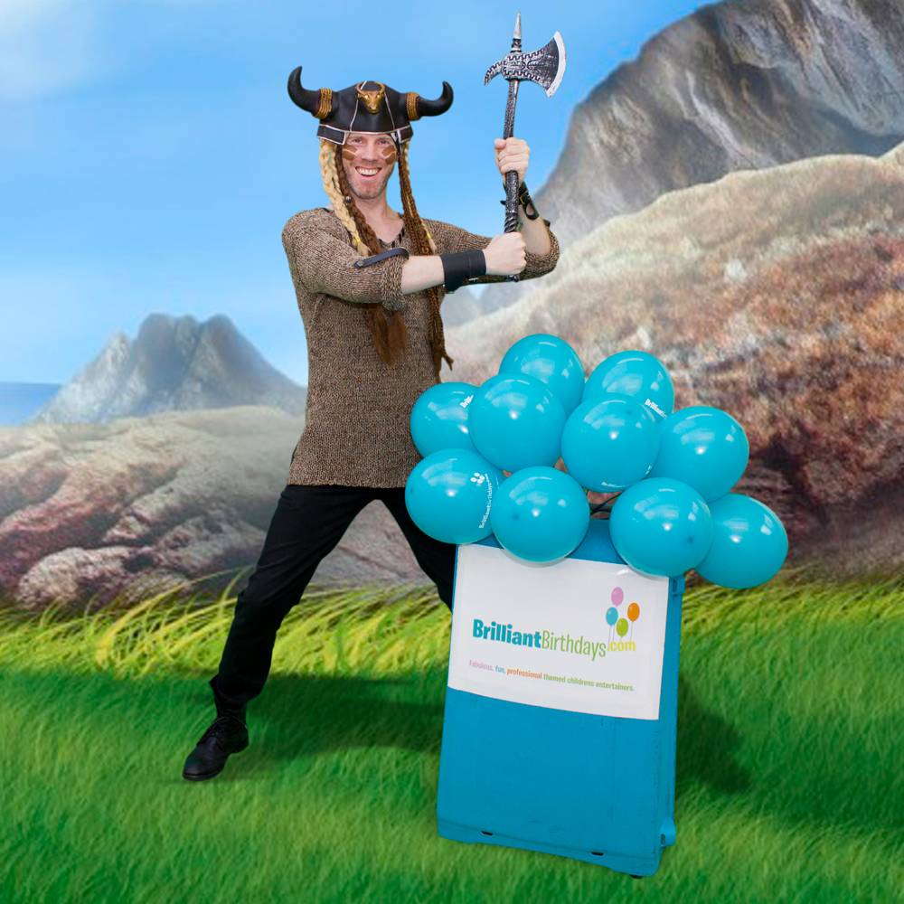 Brilliant Birthdays Viking party entertainer